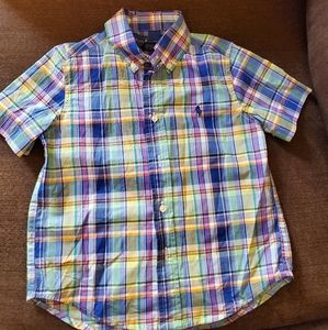 Like New! Ralph Lauren short sleeve button down